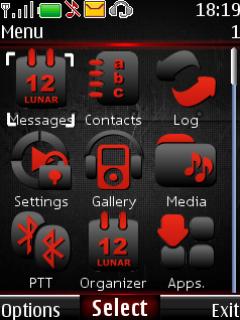 nokia red icons