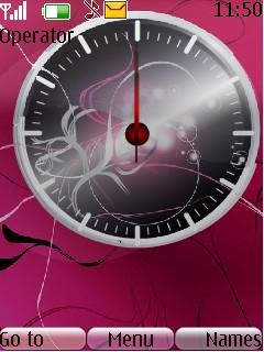 Pink Clock