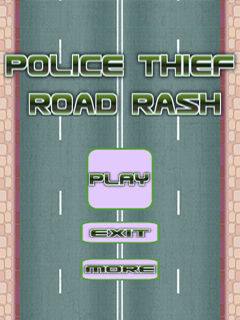Police Thief Road Rash - 2 Cars