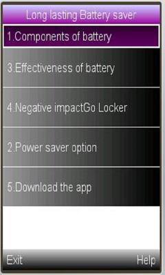 Powerful battery saver