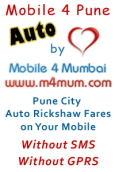 PuneAuto Pune City Auto Rickshaw Fare on Mobile
