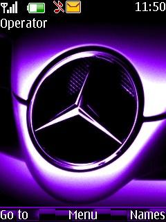 Purple Mercedes