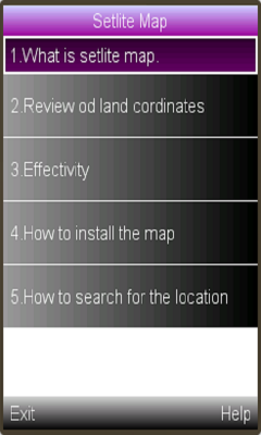 Satellite maps download