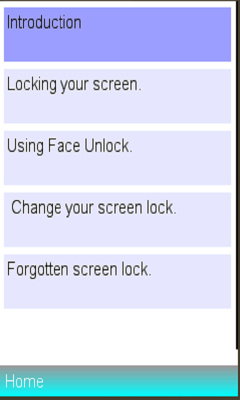 screenlock info usage