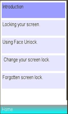 screenlock Info