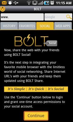 Secure Bolt Browser New