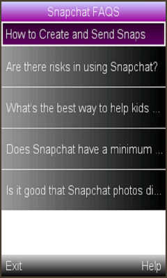 SnapCat FAQS- Parental Info