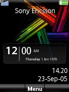 Sony New Style Clock