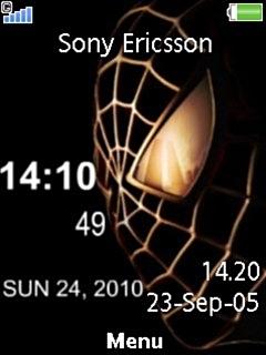 Spiderman Clock