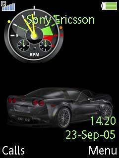 Swf Corvette Clock