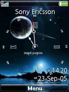 Swf Moon Night Clock