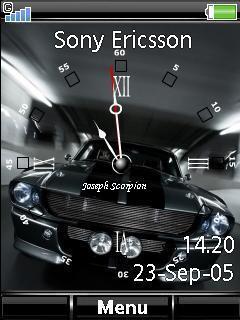Swf Mustang Clock