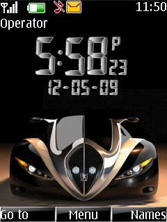 Swf Peugeot Clock
