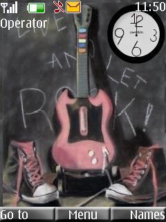 Swf Rock Clock
