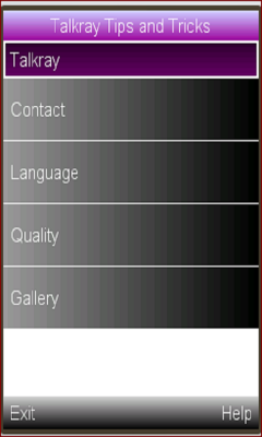 Talkray Tips and Tricks