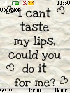 Taste Lips