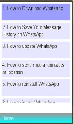 WhatsApp Frequent Asked Question