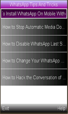 WhatsApp Tips/ Tricks