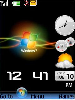 Windows 7 Clock