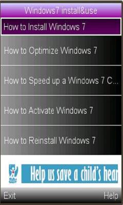 Windows7 Install/Use