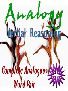 Word Analogy - Complete Analogous Pair