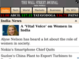 WSJ India Mobile Application